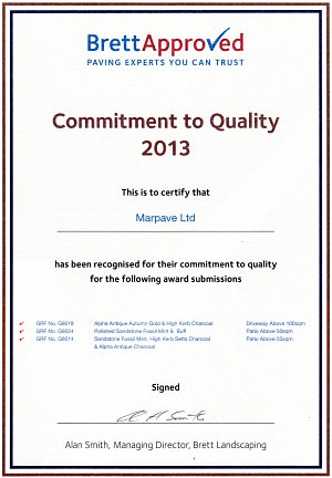 Brett Approved Installer Awards