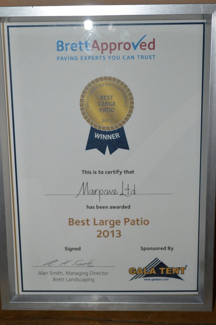 Brett Approved Installer Awards 