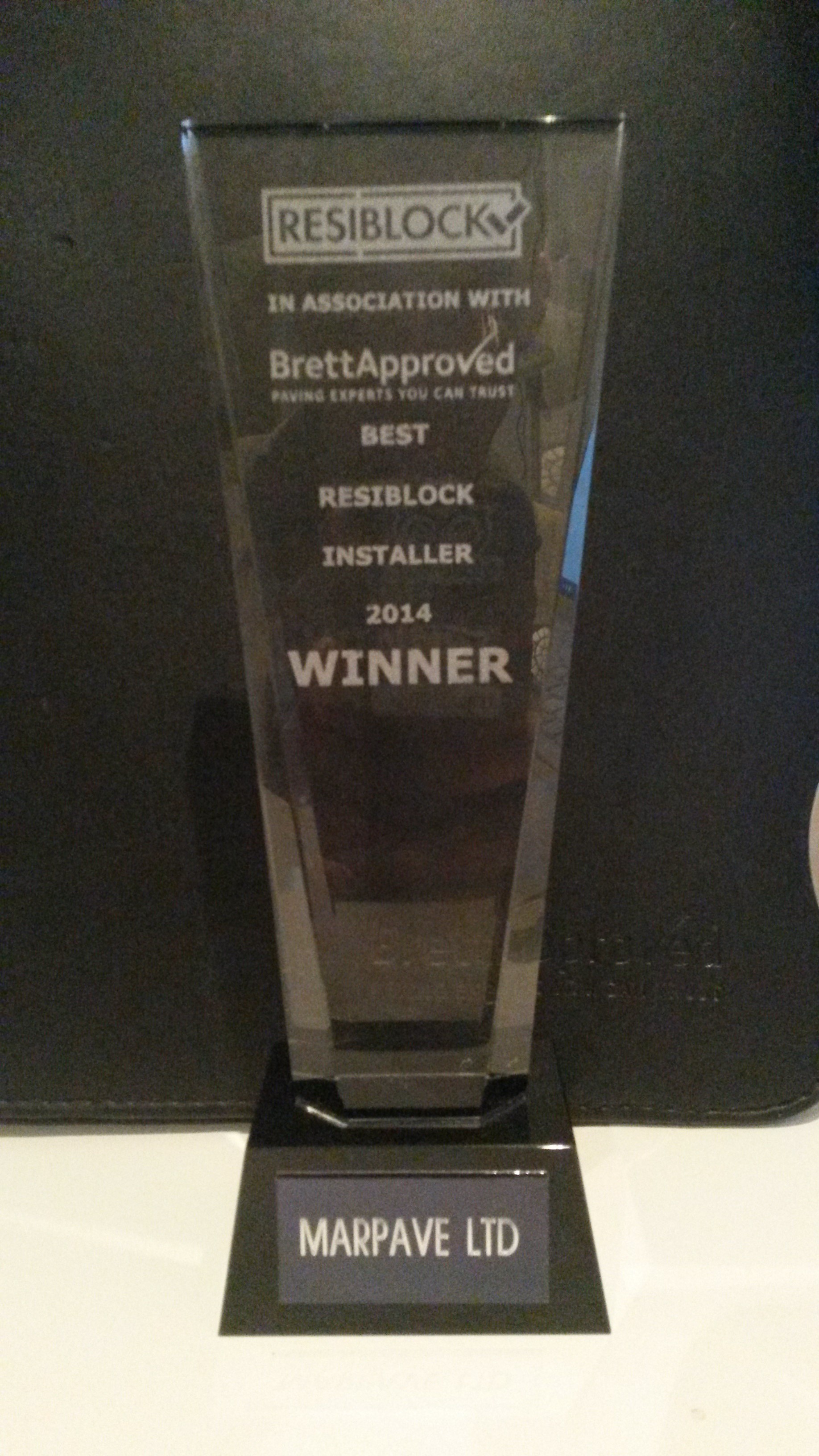 Resiblock Best Installer 2014