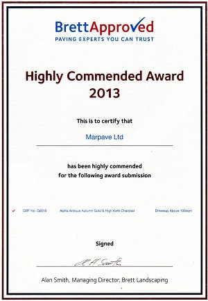 Brett Approved Installer Awards